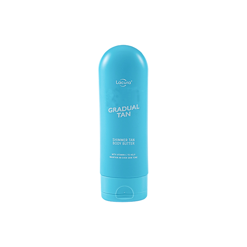 Botol body lotion PE 200ml yang nyaman digenggam